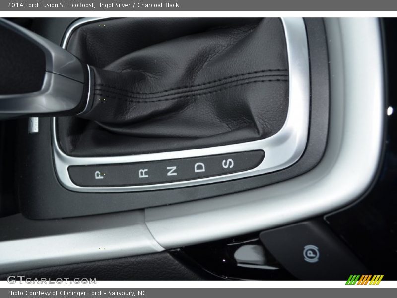 Ingot Silver / Charcoal Black 2014 Ford Fusion SE EcoBoost