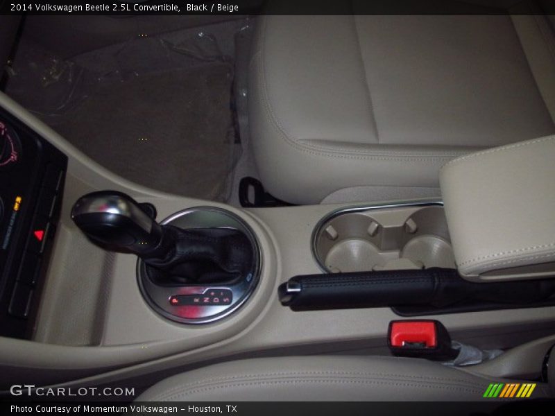 Black / Beige 2014 Volkswagen Beetle 2.5L Convertible