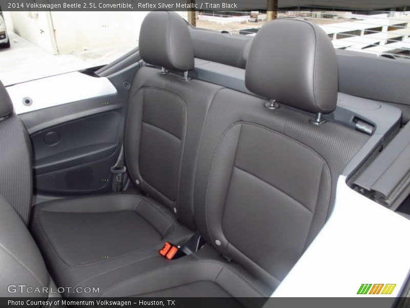Reflex Silver Metallic / Titan Black 2014 Volkswagen Beetle 2.5L Convertible