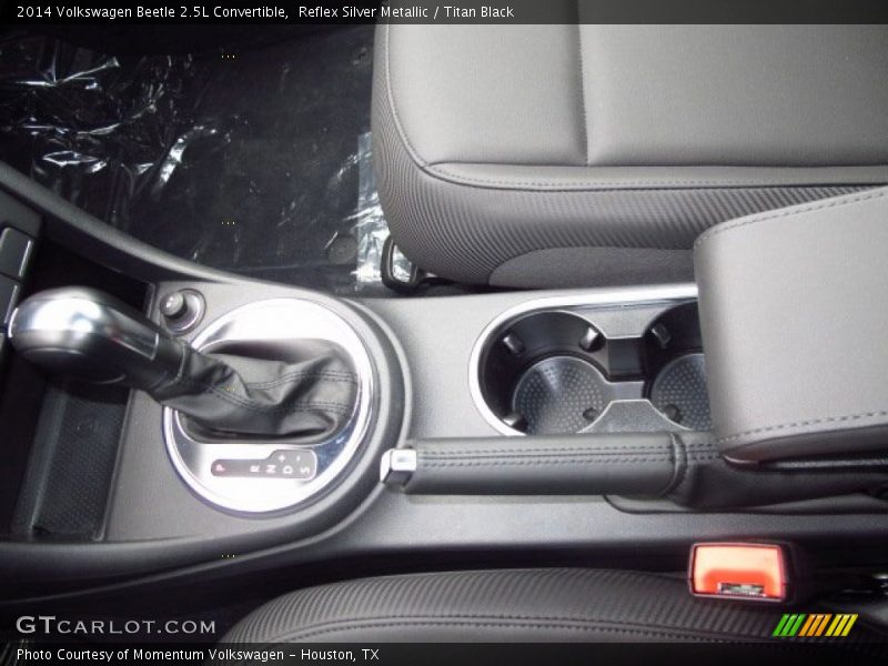 Reflex Silver Metallic / Titan Black 2014 Volkswagen Beetle 2.5L Convertible