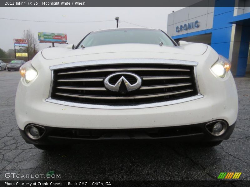 Moonlight White / Wheat 2012 Infiniti FX 35