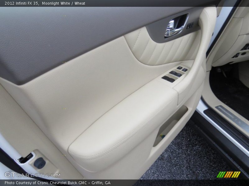 Moonlight White / Wheat 2012 Infiniti FX 35