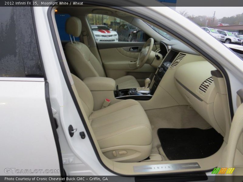 Moonlight White / Wheat 2012 Infiniti FX 35
