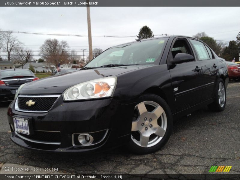 Black / Ebony Black 2006 Chevrolet Malibu SS Sedan