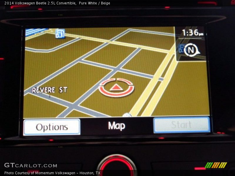Pure White / Beige 2014 Volkswagen Beetle 2.5L Convertible