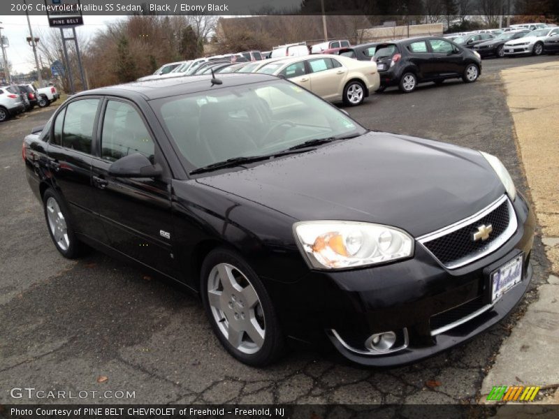 Black / Ebony Black 2006 Chevrolet Malibu SS Sedan