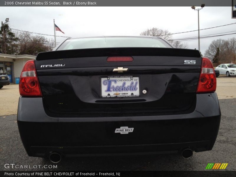 Black / Ebony Black 2006 Chevrolet Malibu SS Sedan
