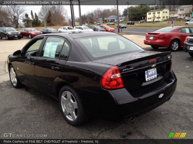 Black / Ebony Black 2006 Chevrolet Malibu SS Sedan