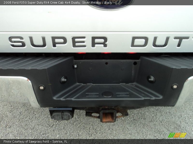 Silver Metallic / Black 2008 Ford F350 Super Duty FX4 Crew Cab 4x4 Dually