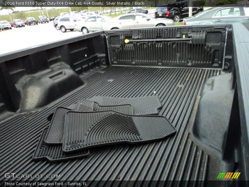 Silver Metallic / Black 2008 Ford F350 Super Duty FX4 Crew Cab 4x4 Dually