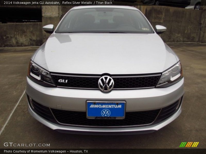 Reflex Silver Metallic / Titan Black 2014 Volkswagen Jetta GLI Autobahn