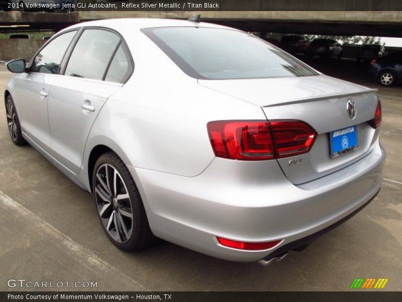 Reflex Silver Metallic / Titan Black 2014 Volkswagen Jetta GLI Autobahn