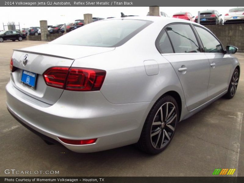 Reflex Silver Metallic / Titan Black 2014 Volkswagen Jetta GLI Autobahn