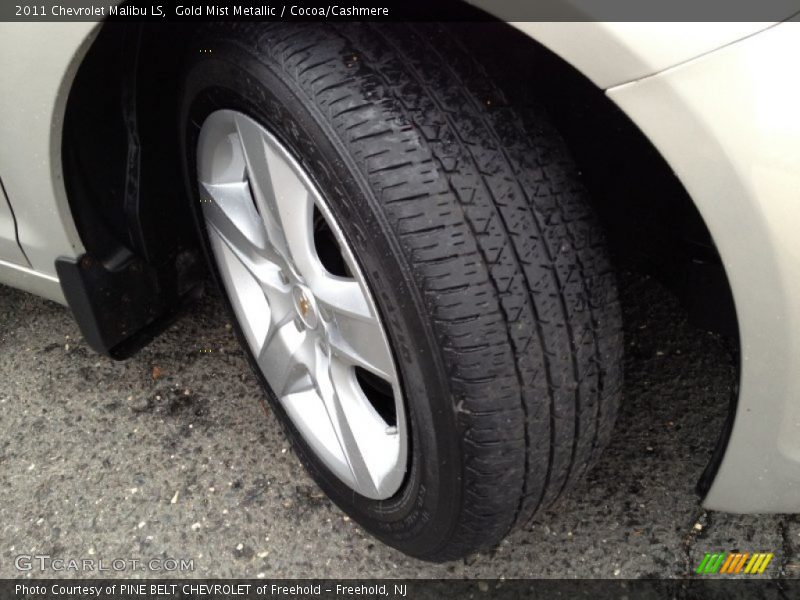 Gold Mist Metallic / Cocoa/Cashmere 2011 Chevrolet Malibu LS