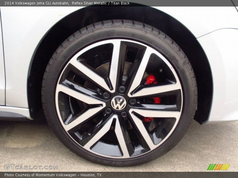 Reflex Silver Metallic / Titan Black 2014 Volkswagen Jetta GLI Autobahn
