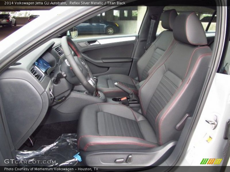 Reflex Silver Metallic / Titan Black 2014 Volkswagen Jetta GLI Autobahn