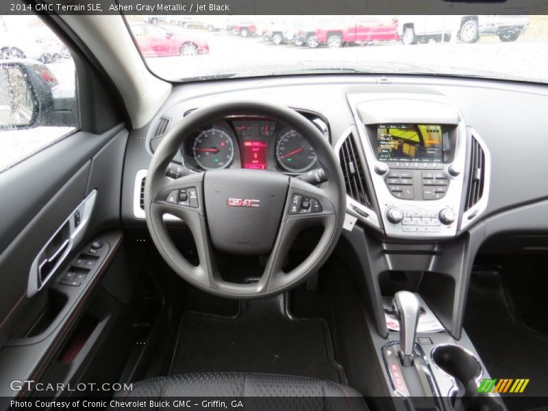 Ashen Gray Metallic / Jet Black 2014 GMC Terrain SLE