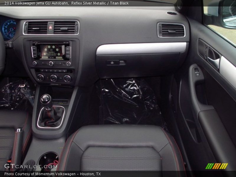 Reflex Silver Metallic / Titan Black 2014 Volkswagen Jetta GLI Autobahn