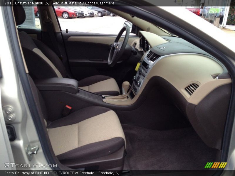 Gold Mist Metallic / Cocoa/Cashmere 2011 Chevrolet Malibu LS