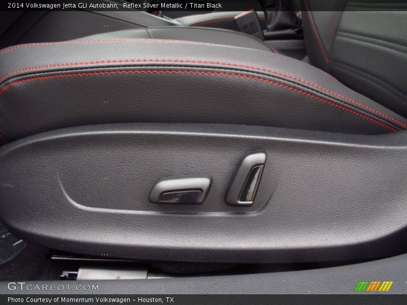 Reflex Silver Metallic / Titan Black 2014 Volkswagen Jetta GLI Autobahn
