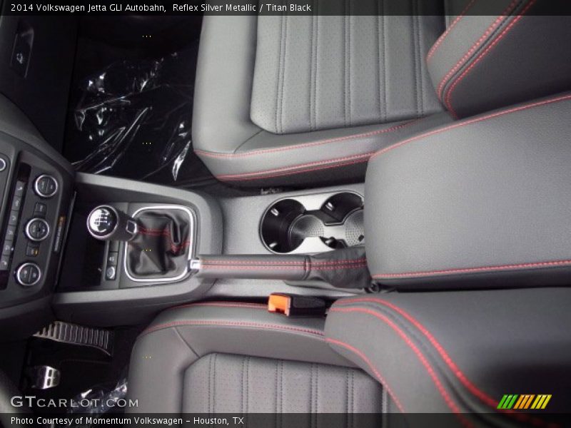 Reflex Silver Metallic / Titan Black 2014 Volkswagen Jetta GLI Autobahn