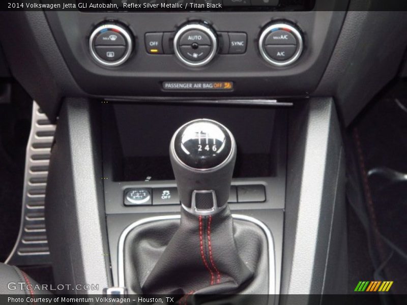 Reflex Silver Metallic / Titan Black 2014 Volkswagen Jetta GLI Autobahn