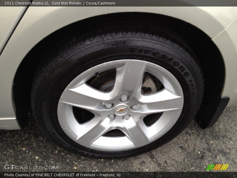 Gold Mist Metallic / Cocoa/Cashmere 2011 Chevrolet Malibu LS