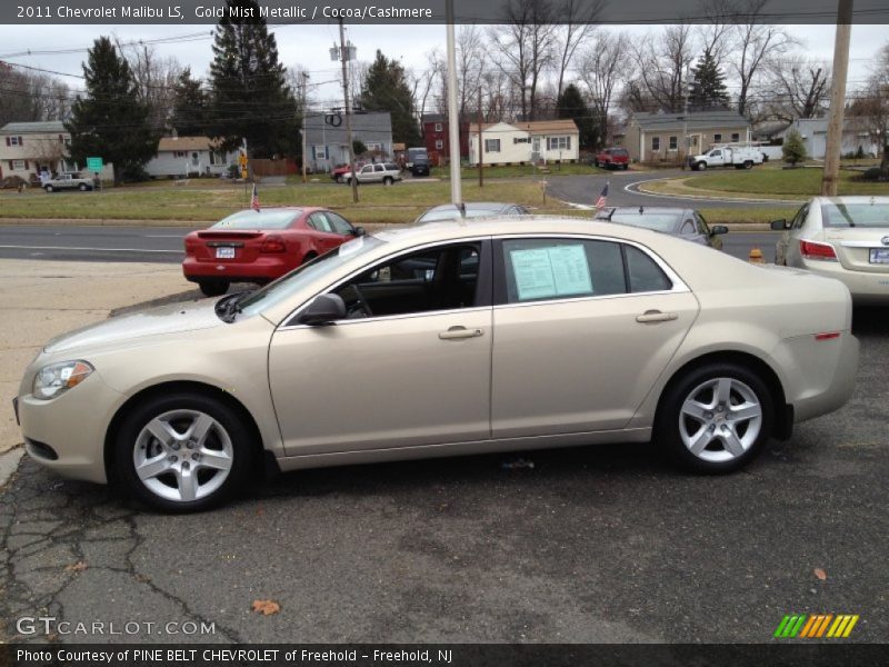  2011 Malibu LS Gold Mist Metallic