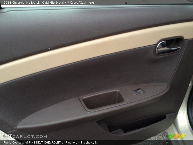 Gold Mist Metallic / Cocoa/Cashmere 2011 Chevrolet Malibu LS