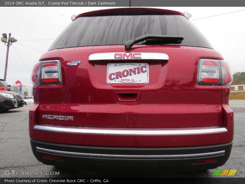 Crystal Red Tintcoat / Dark Cashmere 2014 GMC Acadia SLT