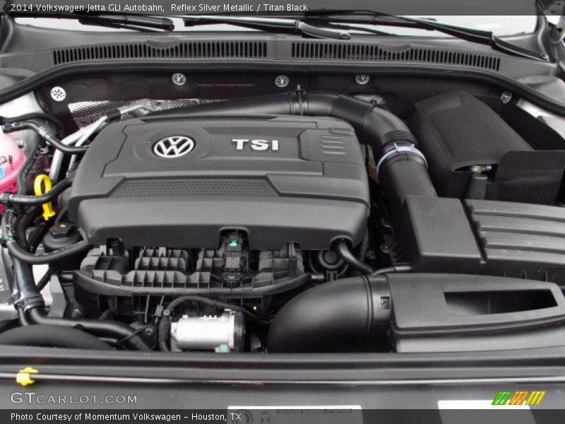 Reflex Silver Metallic / Titan Black 2014 Volkswagen Jetta GLI Autobahn
