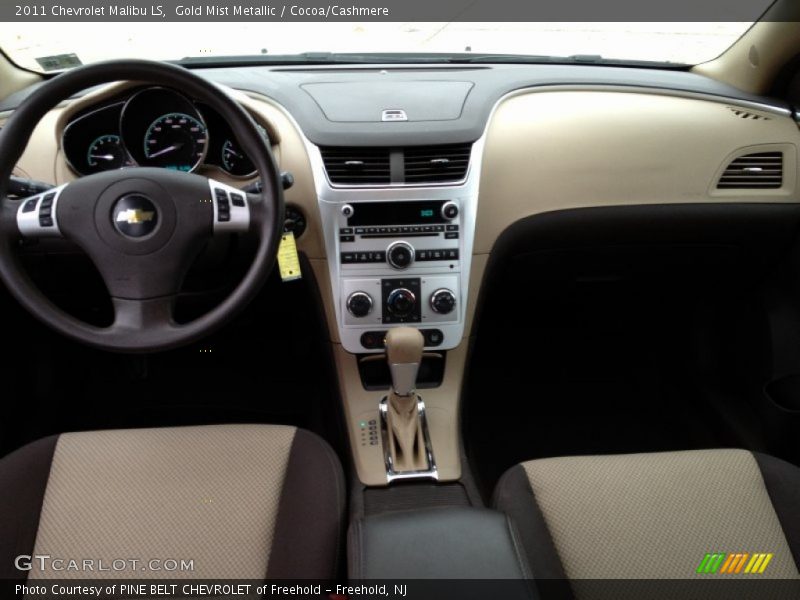 Gold Mist Metallic / Cocoa/Cashmere 2011 Chevrolet Malibu LS