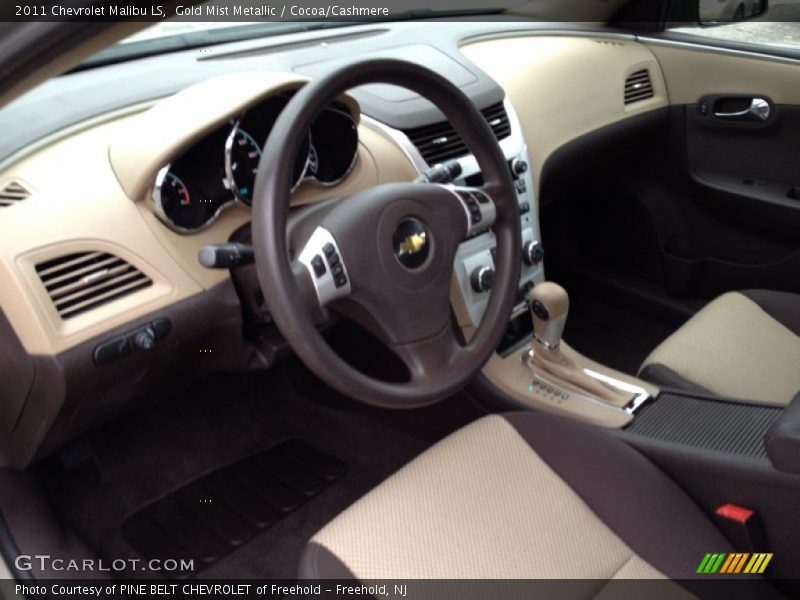 Gold Mist Metallic / Cocoa/Cashmere 2011 Chevrolet Malibu LS