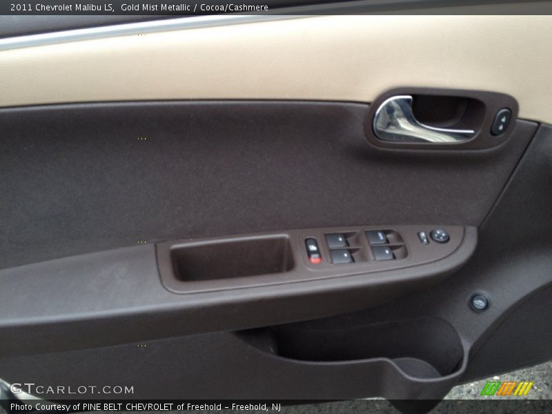 Gold Mist Metallic / Cocoa/Cashmere 2011 Chevrolet Malibu LS