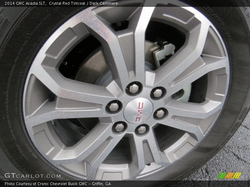 Crystal Red Tintcoat / Dark Cashmere 2014 GMC Acadia SLT