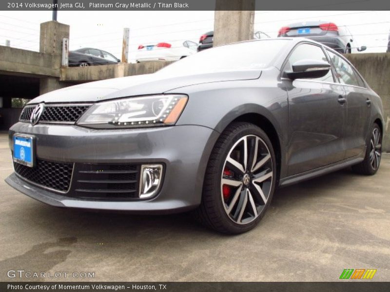 Platinum Gray Metallic / Titan Black 2014 Volkswagen Jetta GLI