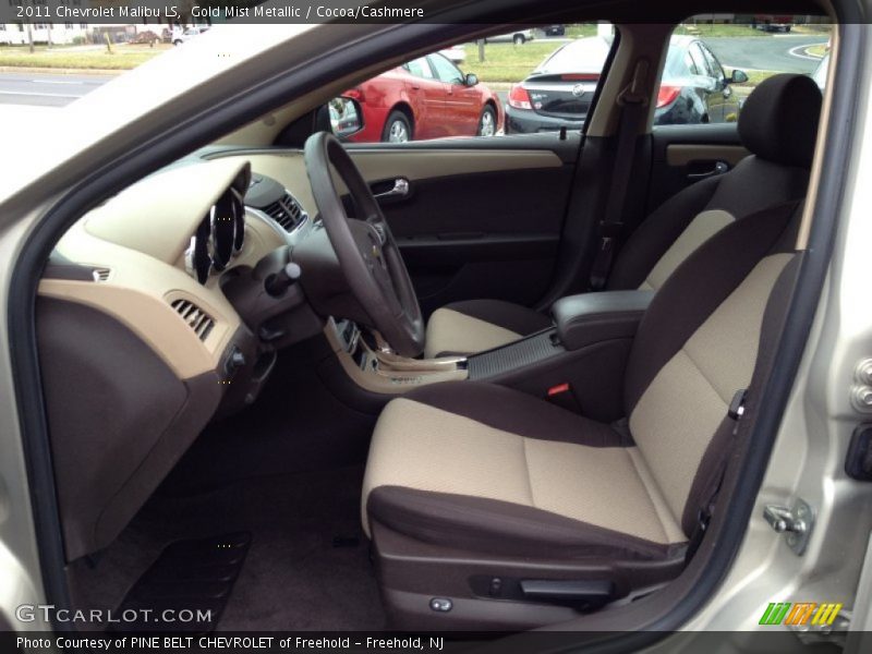 Gold Mist Metallic / Cocoa/Cashmere 2011 Chevrolet Malibu LS