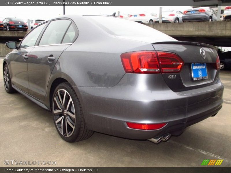 Platinum Gray Metallic / Titan Black 2014 Volkswagen Jetta GLI