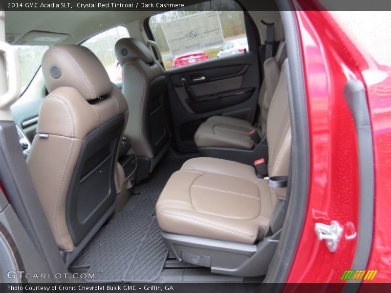 Crystal Red Tintcoat / Dark Cashmere 2014 GMC Acadia SLT