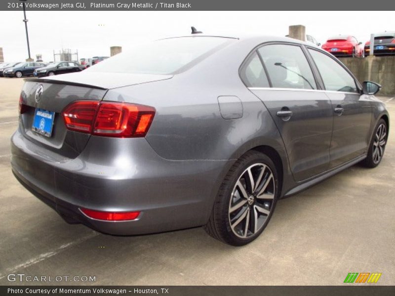 Platinum Gray Metallic / Titan Black 2014 Volkswagen Jetta GLI