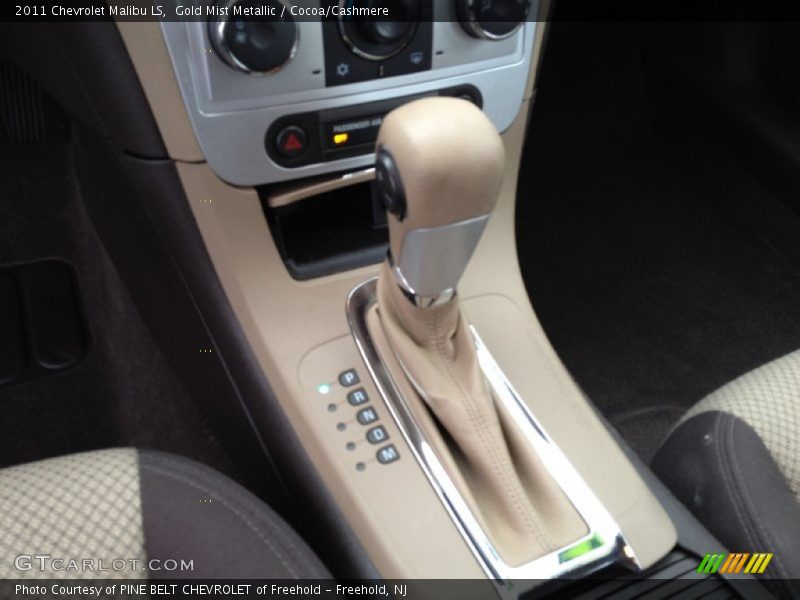 Gold Mist Metallic / Cocoa/Cashmere 2011 Chevrolet Malibu LS