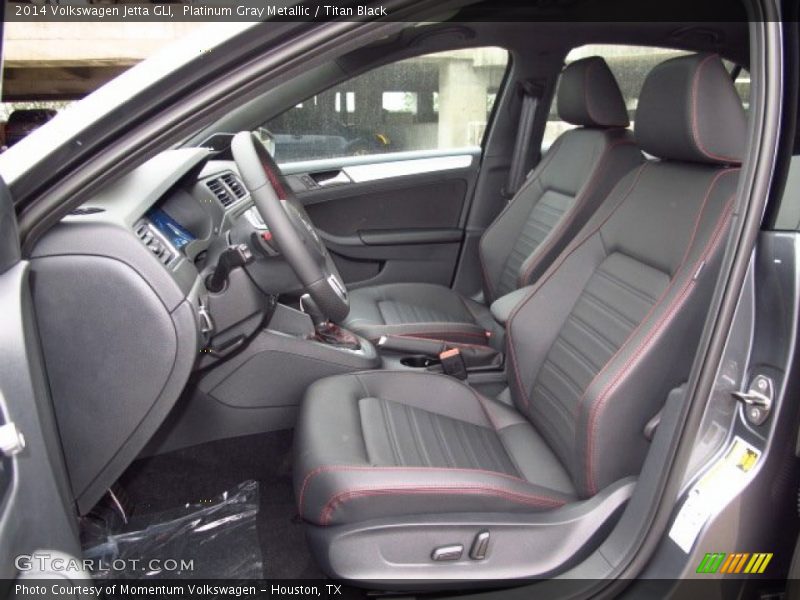 Platinum Gray Metallic / Titan Black 2014 Volkswagen Jetta GLI