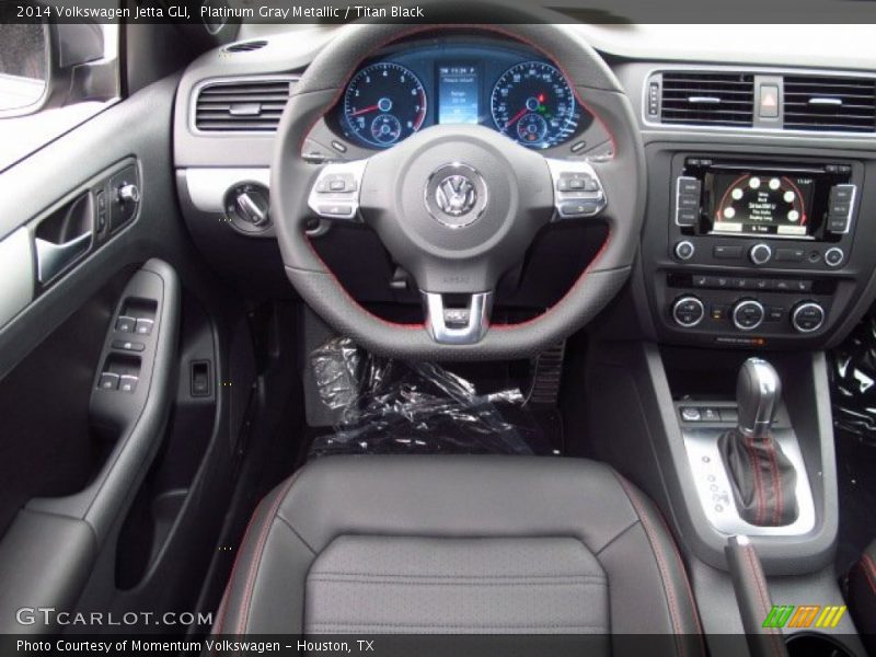 Platinum Gray Metallic / Titan Black 2014 Volkswagen Jetta GLI