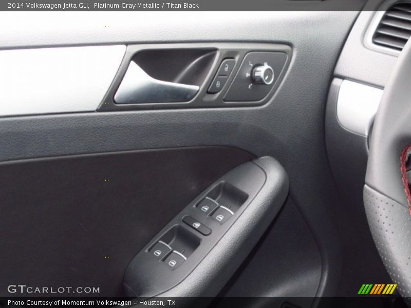 Platinum Gray Metallic / Titan Black 2014 Volkswagen Jetta GLI