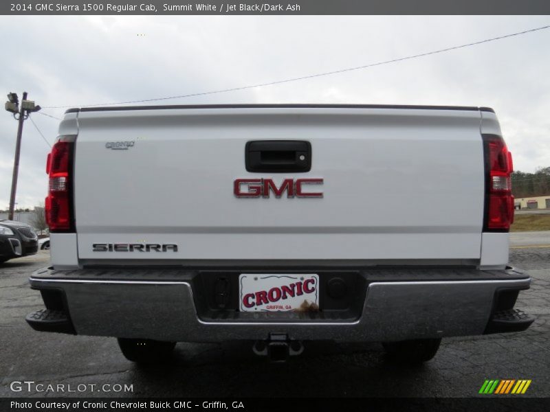 Summit White / Jet Black/Dark Ash 2014 GMC Sierra 1500 Regular Cab