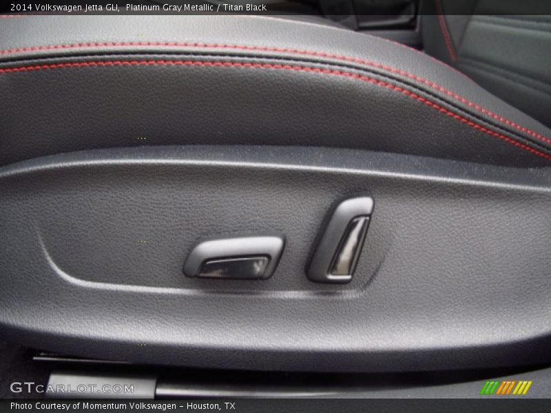 Platinum Gray Metallic / Titan Black 2014 Volkswagen Jetta GLI