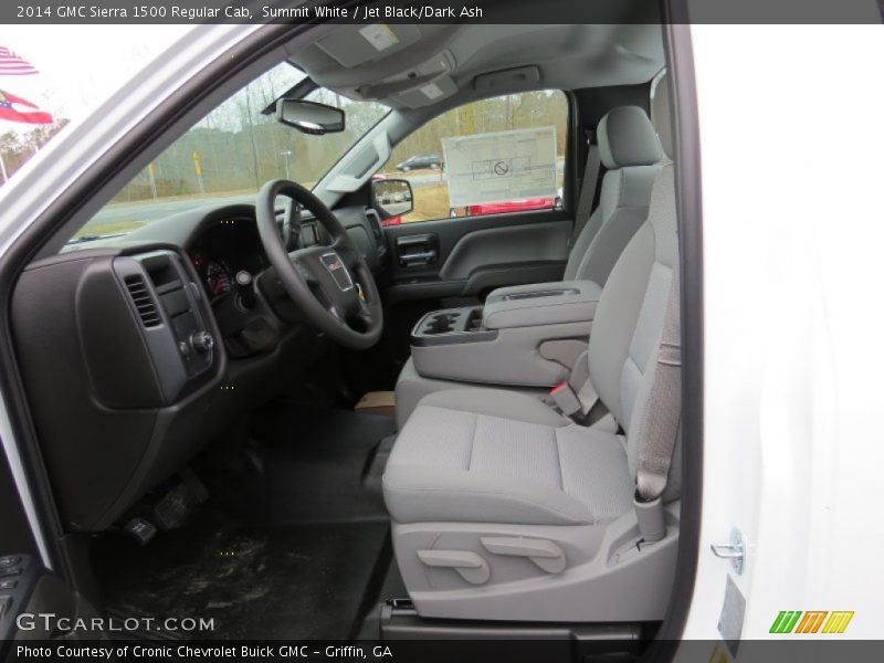 Summit White / Jet Black/Dark Ash 2014 GMC Sierra 1500 Regular Cab