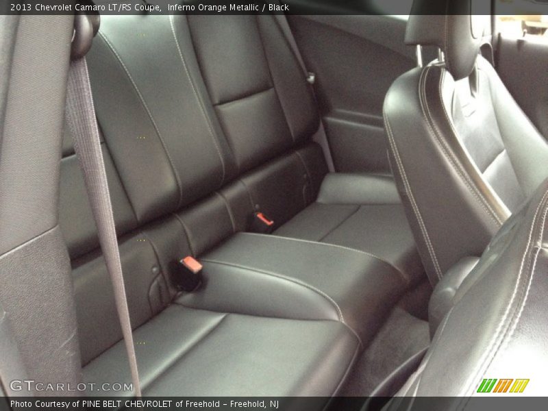 Inferno Orange Metallic / Black 2013 Chevrolet Camaro LT/RS Coupe