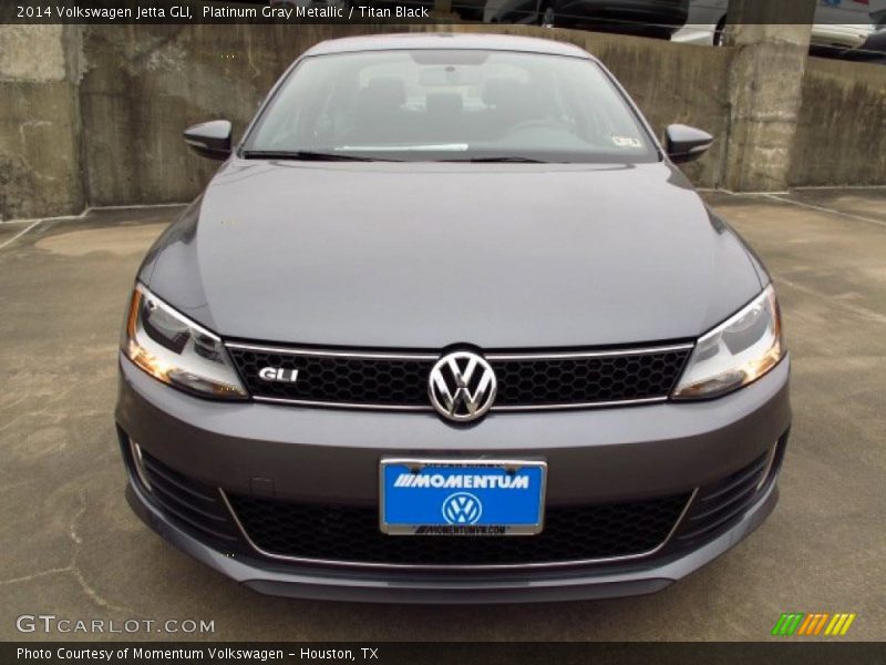 Platinum Gray Metallic / Titan Black 2014 Volkswagen Jetta GLI