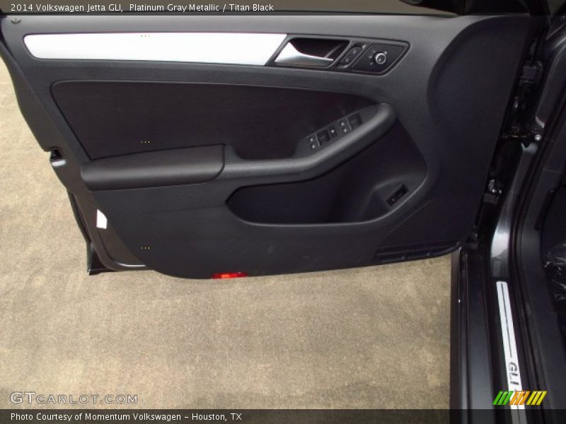 Platinum Gray Metallic / Titan Black 2014 Volkswagen Jetta GLI